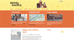 Desktop Screenshot of brnonakole.cz